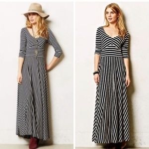 Puella Anthropologie Demarcation Maxi Dress M